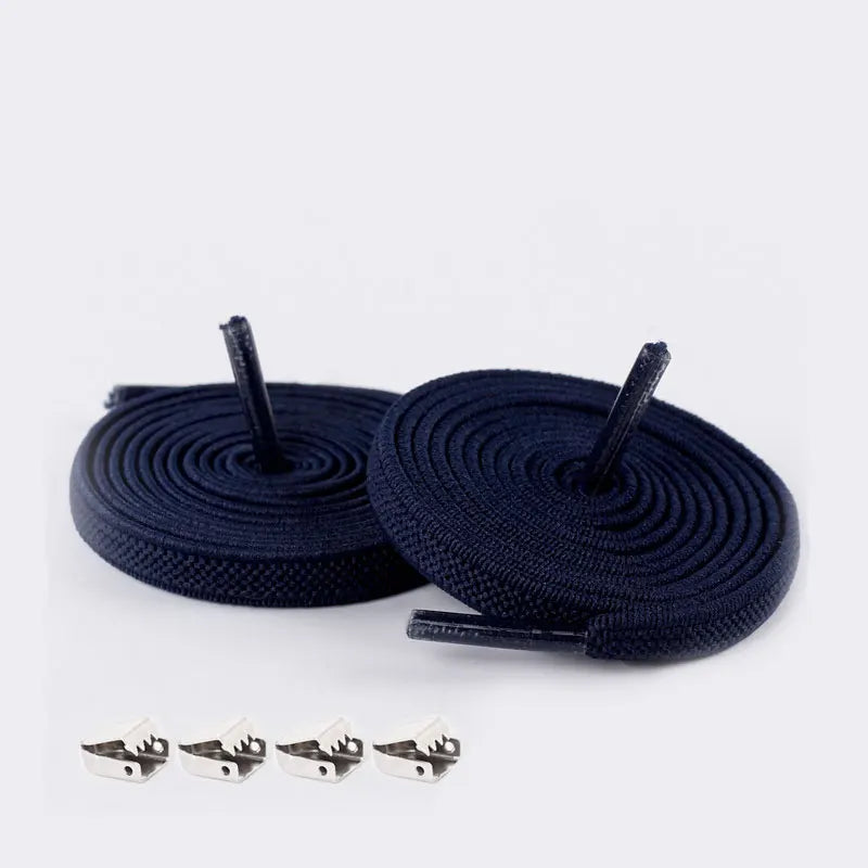 No Tie Shoelaces Elastic Outdoor Leisure Sneakers Quick Safety Flat Shoelace Kids And Adult Unisex Lazy laces